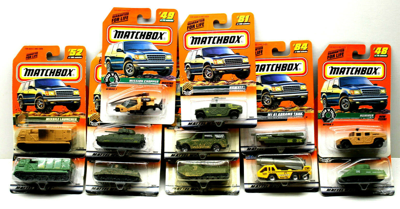 1990 matchbox cars