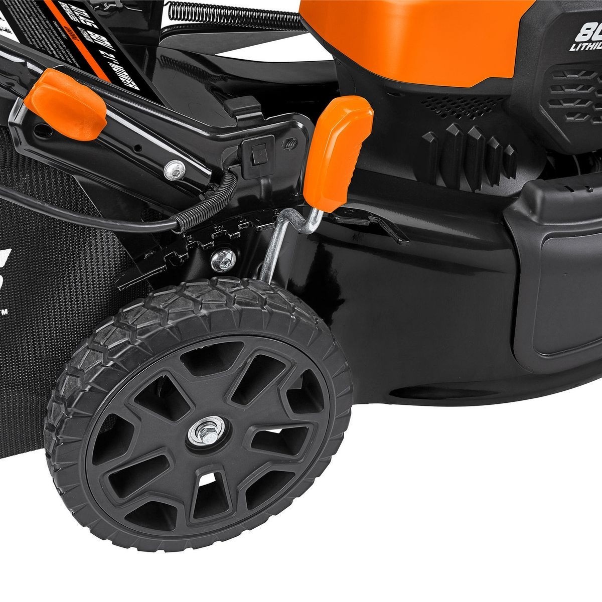 ATLAS 80V LithiumIon Cordless Brushless 21 In. Push Lawn Mower Tool