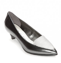 New Anne Klein Gray Patent Leather Pumps Size 8 M $80 - $51.14