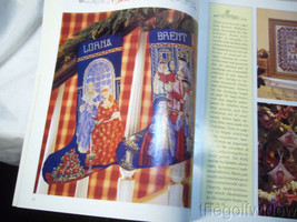 Just Cross Stitch Magazine 40 Holiday Designs & 2 Cross Stitch Mags all December image 2