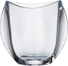 Oval Vase, Barski, European Glass, Crystalline, Made In Europe, 9" High. - $149.93