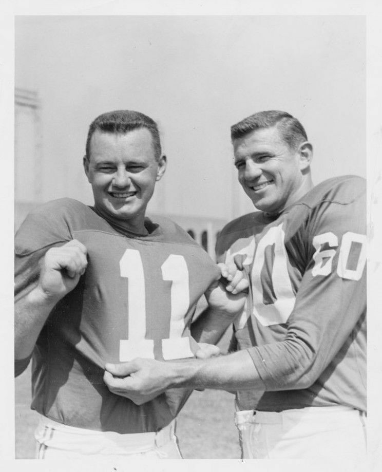 Chuck Bednarik Norm Van Brocklin 8X10 Photo and 50 similar items