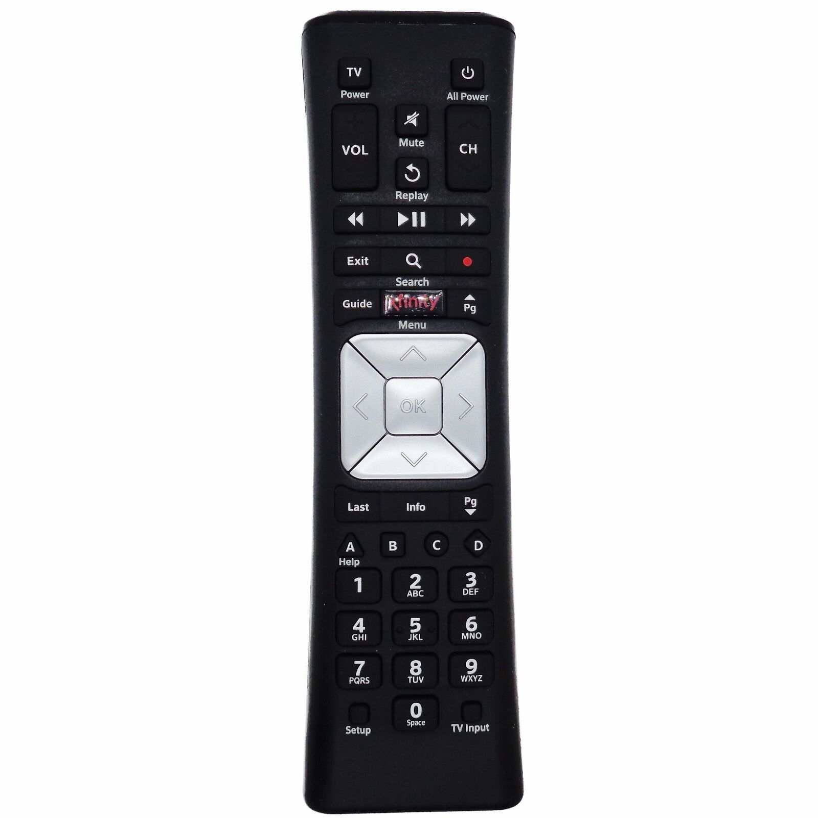 Xfinity XR5 v4-U Cable Box Remote Control URC4300BC0-X-R - Remote Controls