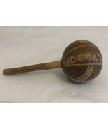 &quot;Vintage&quot; Hand Carved Maraca Mademoselle - $11.84
