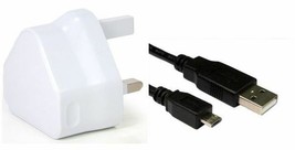 Wall Charger & Usb Data Sync Cable For Lenovo Idea Pad A1 22282EU 22282MU Tablet - $9.58