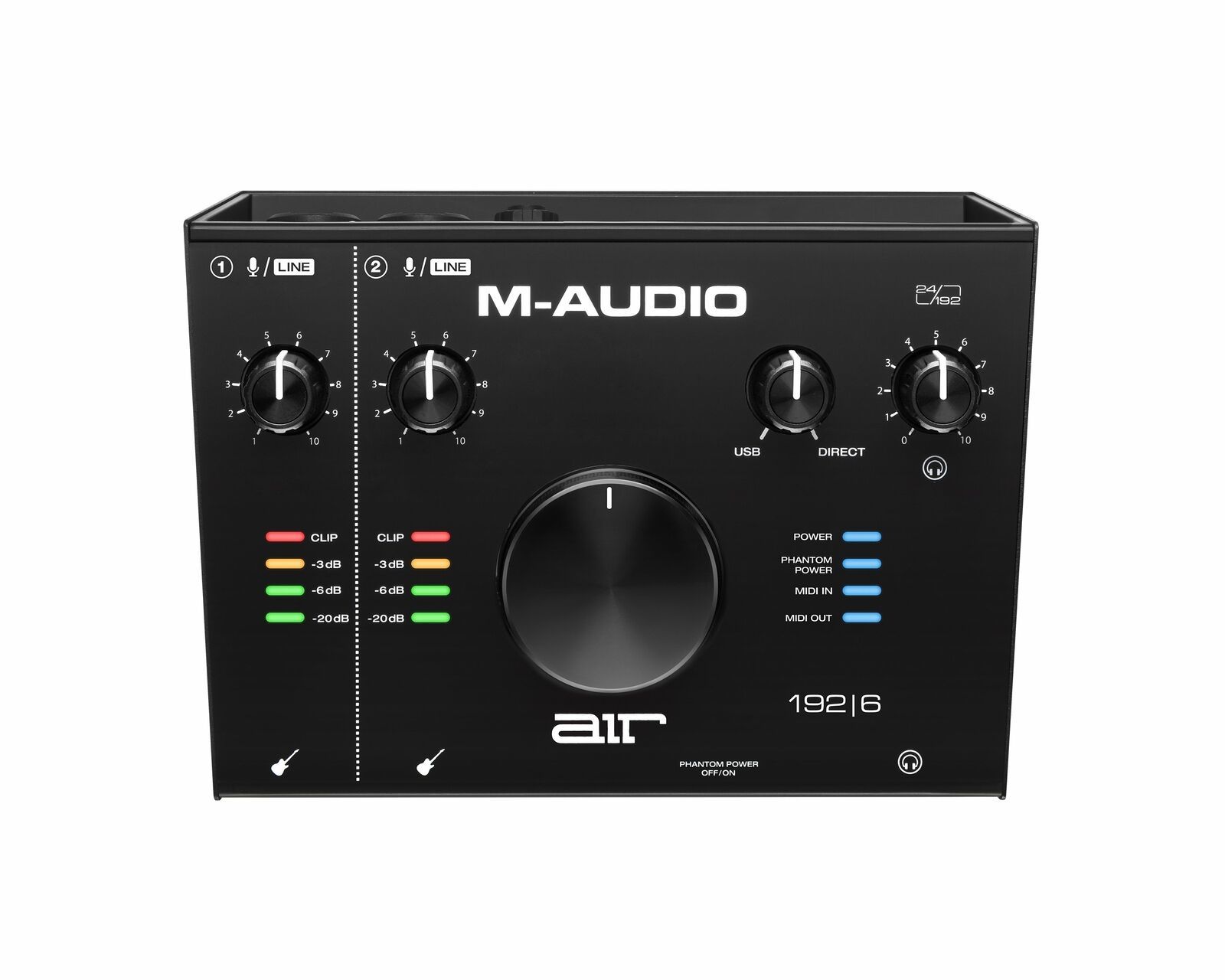 M-Audio AIR 192 2x2 USB Audio/MIDI Interface w/ Pro Tools First - AIR192X6