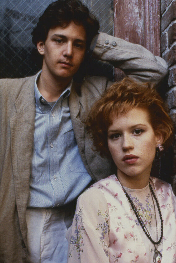 PRETTY IN PINK ANDREW MCCARTHY MOLLY RINGWALD CLASSIC PORTRAIT LARGE ...