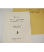 Scott Minuteman Album Supplement 1 for United States Stamps 1969 NOS - $4.69