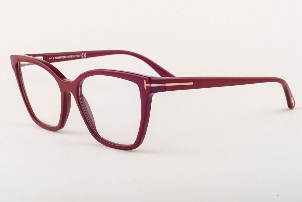 Primary image for Tom Ford 5641 075 Red Eyeglasses 2 Clips (Black Gray Gradient & Havana Brown)