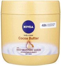 Nivea Cocoa Butter Body Cream for Dry Skin - 13.5 Fl Oz / 400 mL - $13.09