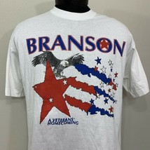 Vintage Branson Missouri T Shirt Screen Stars Single Stitch Veterans Hom... - $19.50