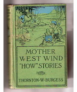 Thornton W Burgess  MOTHER WEST WIND HOW STORIES  4 Glossy CADY pics  Ex... - $18.30