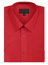 Pre-Owned Men's Button Down Short Sleeve Dress Shirts With Defects image 6