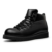 Casual Leather Boots Men Retro Motorcycle Hiking Short Ankle Boot Solid Classic  - $105.19