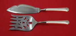Chippendale by Towle Sterling Silver Fish Serving Set 2 Piece Custom Made HHWS - $147.51
