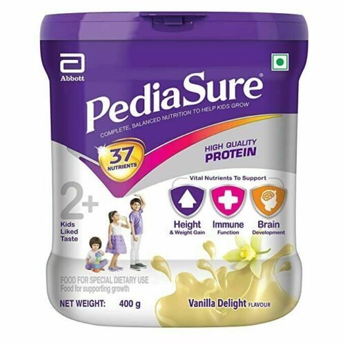 PediaSure Health & Nutrition Drink Powder for Kids Growth - 400g (Vanilla)