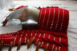 NauticalMart Medieval Knight Red Brigantine With Breastplate Armor Costume image 3
