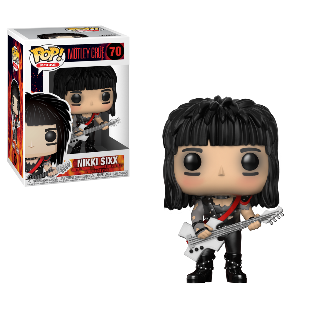 Funko Pop! MOTLEY CRUE Complete Full Set of FOUR Figures Mint in Boxes ...