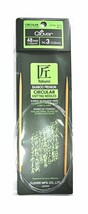 Clover Takumi Bamboo 48 Inch Circular Knitting Needle Size 3 - $12.56