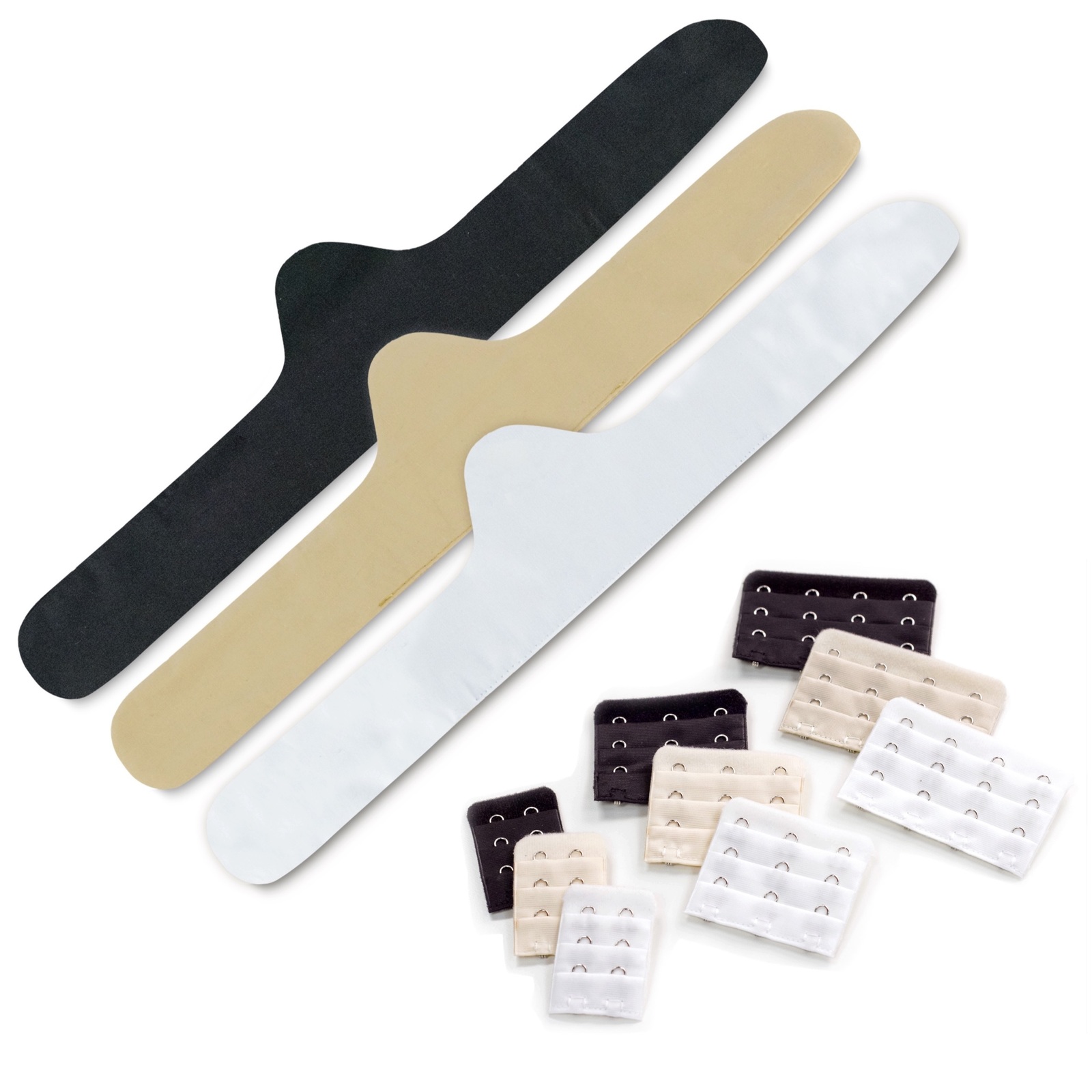 Ultimate Bra Comfort 12-pack (Bra Liners & Bra Extenders) - Medium - Women's Clothing