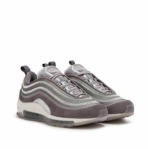 Nike Reflective Air Max 97 Ultra Ul 17 Lux Lx AH6805 Gray Velour Sneakers 8.5 - $89.00