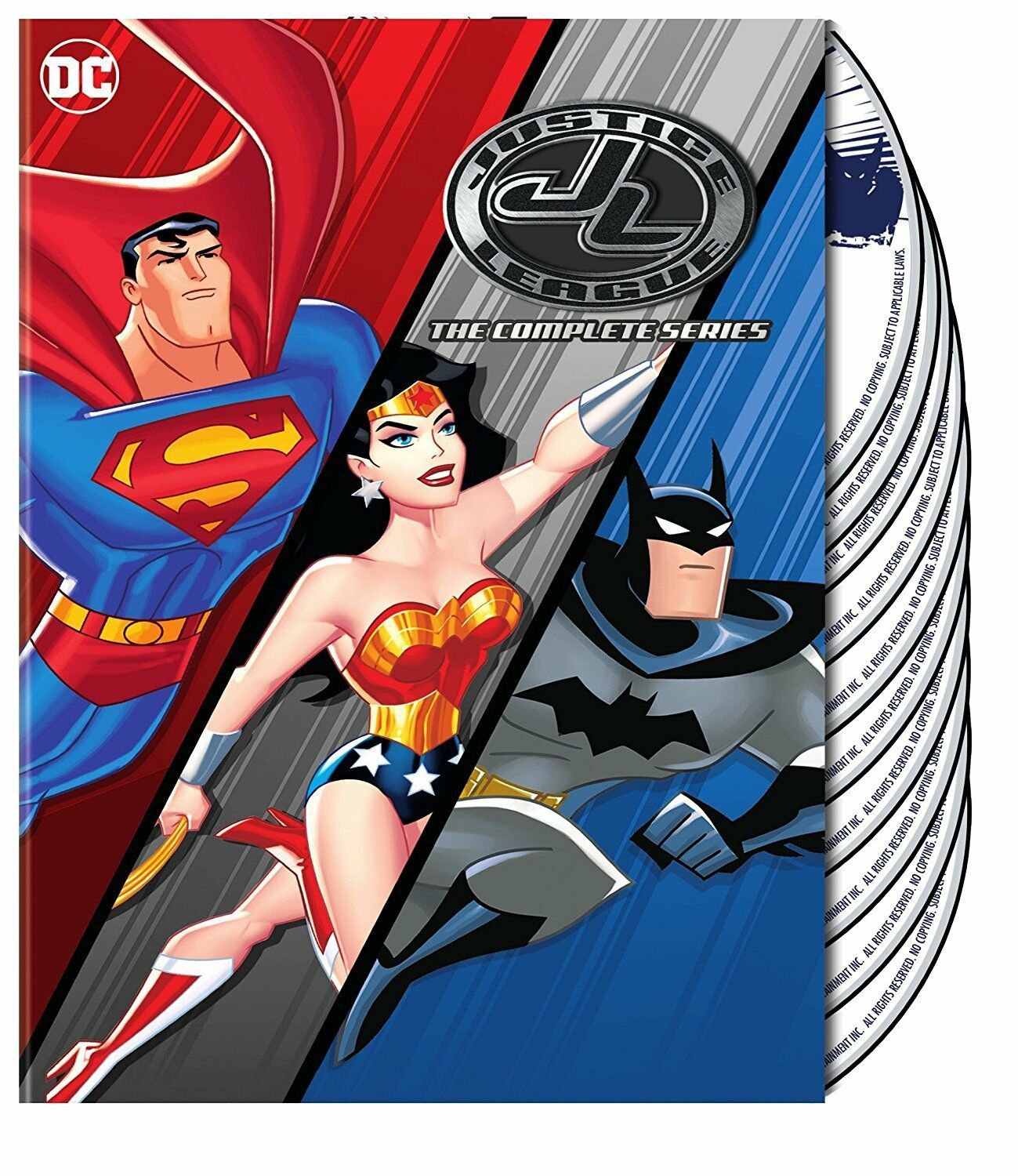 justice league the complete animated series blu ray