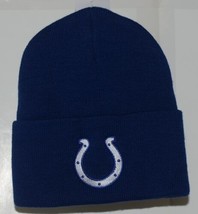 NFL Team Apparel Licensed Indianapolis Colts Blue Cuffed Knit Beanie image 1