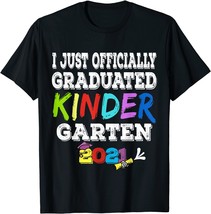 Kids I Just Officially Graduated Kindergarten Class Of 2021 T-Shirt - $11.99 - $17.99