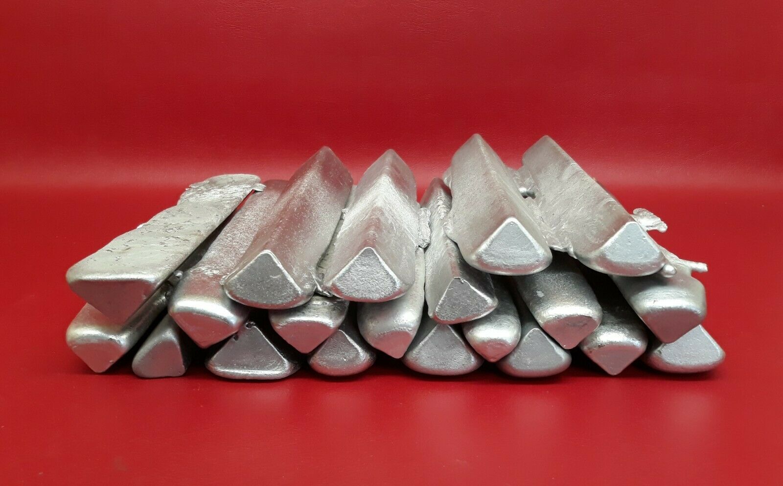 30+ Lbs Hand Poured Aluminum Ingots For Casting 30+ lbs! FREE