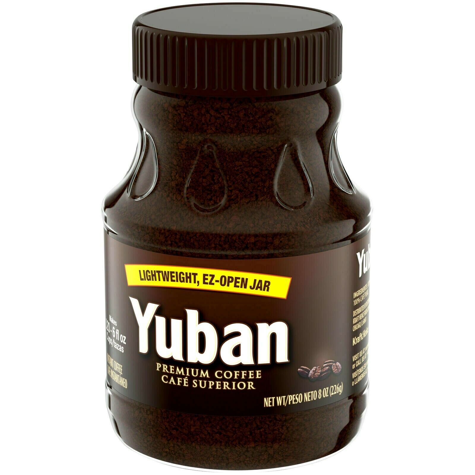 Yuban Premium Instant Coffee 8 oz ( Pack of 6 ) Other Coffee
