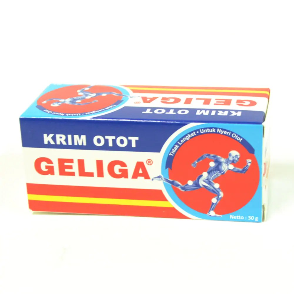 Geliga Krim (Muscular Cream) from Cap Lang (Eagle Brand), 30 Gram