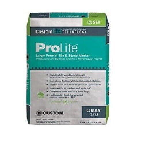 Custom Building Products ProLite 30 lb. Gray Tile and Stone Thin-set ...