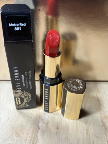 Bobbi Brown Luxe Lipstick Metro Red 801 Full and similar items