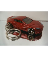 Dark Red 2010 Aston Martin DBS Key Chain Ring - $14.54