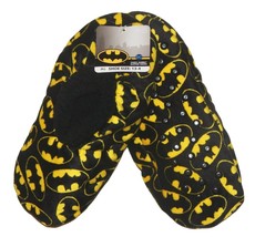 Batman Pipistrello Segnale Dc Ragazzi Opaco Babba Pantofole TAGLIA S/M (8-13) E - $10.76