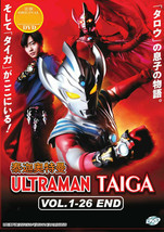 Ultraman Taiga DVD (Vol.1-26 end) with English Subtitle Ship From USA