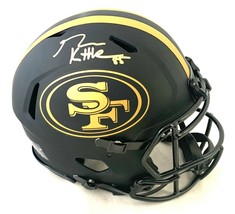 GEORGE KITTLE SIGNED 49ERS FS ECLIPSE SPEED AUTHENTIC HELMET BECKETT COA WH46557 image 1