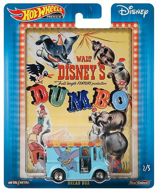 Hot Wheels - Bread Box: Pop Culture - Disney #2/5 (2019) *Dumbo / Blue ...