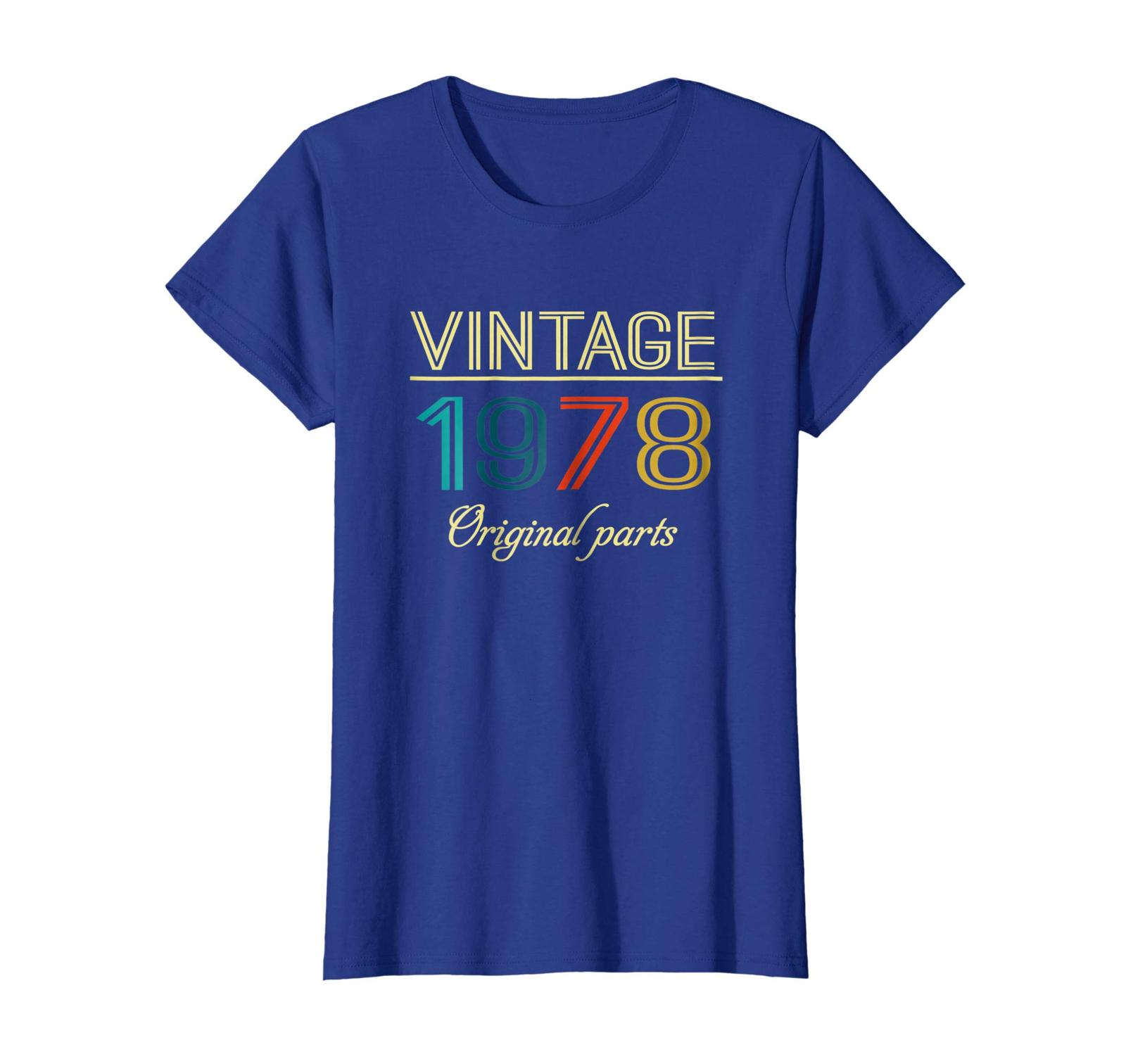 New Shirts - Vintage 1978 Funny Old School 40th Retro Gift T-shirt ...