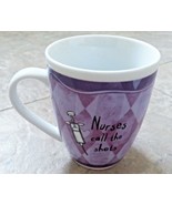 History &amp; Heraldry Nurses call the shots mug cup Porcelain 12 oz rehabil... - $19.79