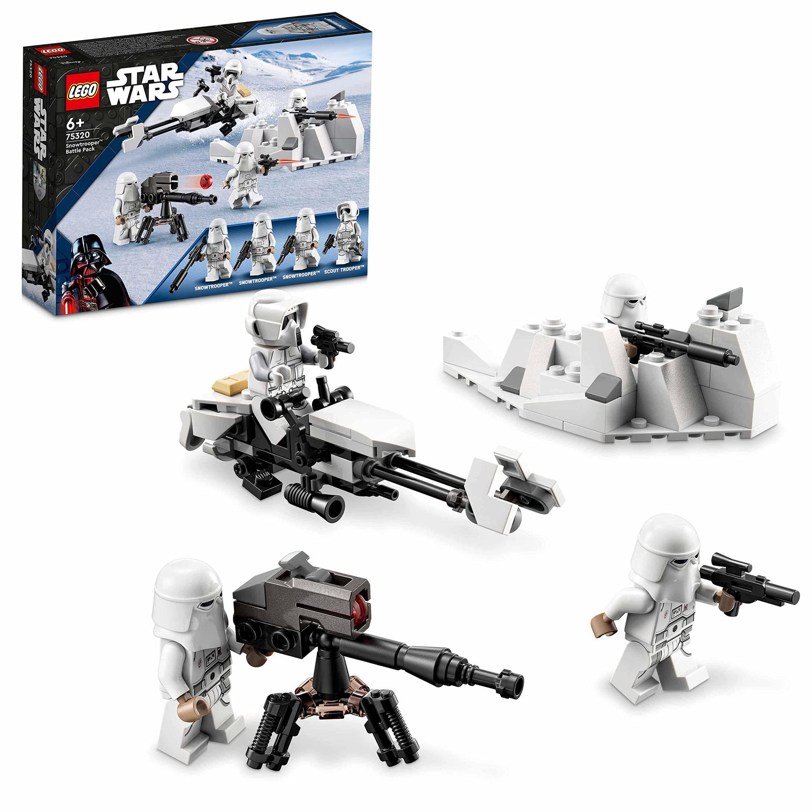 LEGO® Star Wars™ Snowtrooper™ Battle Pack 75320; Toy Building Kit for Kids Aged