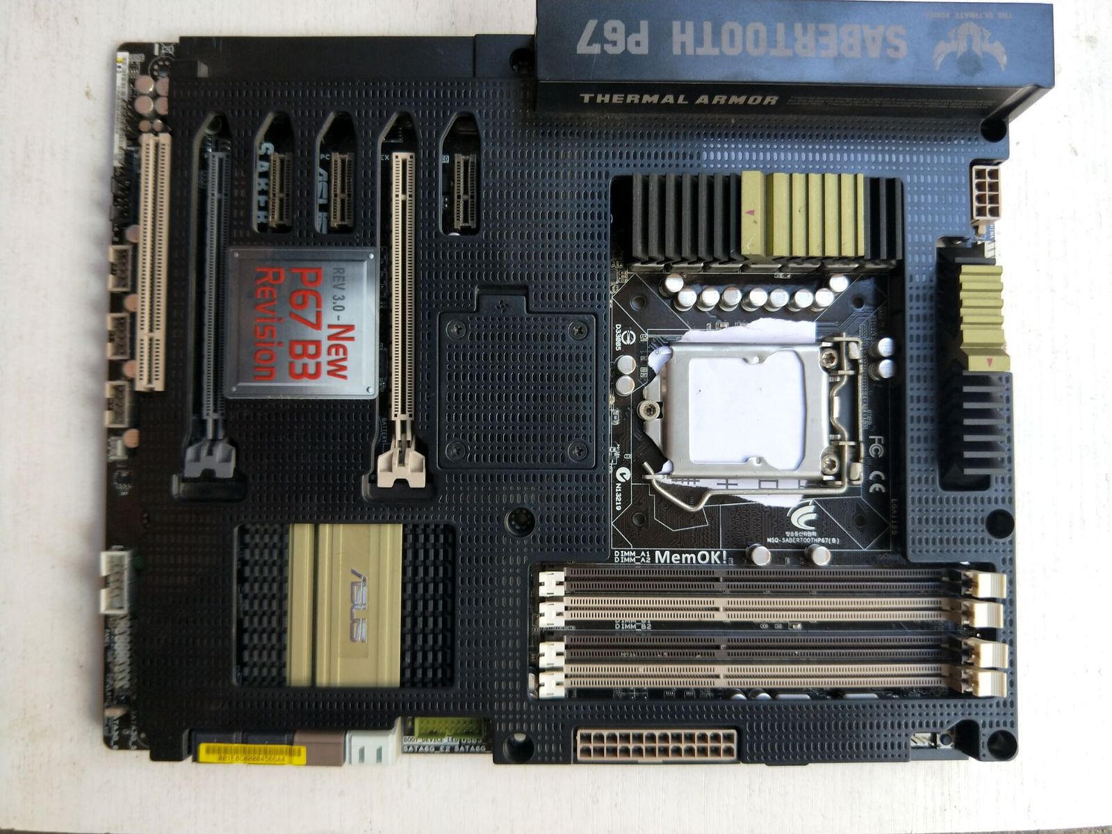 Asus sabertooth p67 разгон