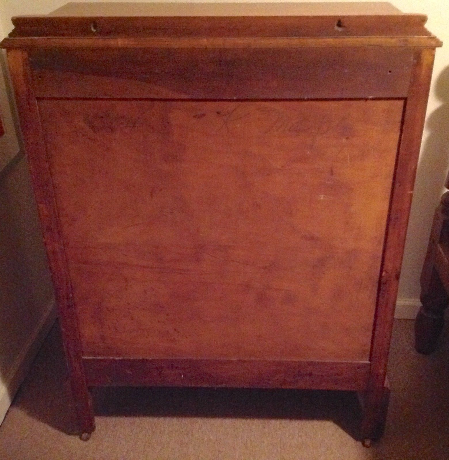 Tall 5 Drawer Maple Dresser Brass Ring And 50 Similar Items