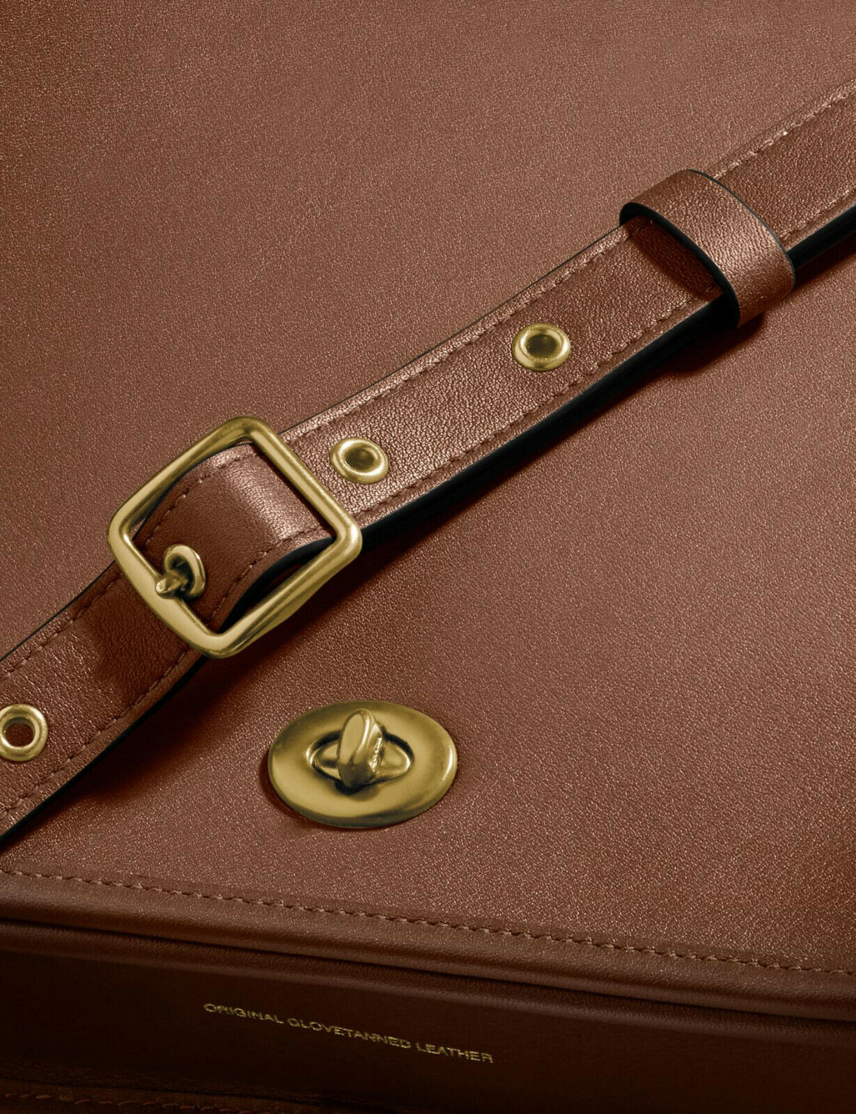 the coach originals glovetanned leather kip turnlock crossbody
