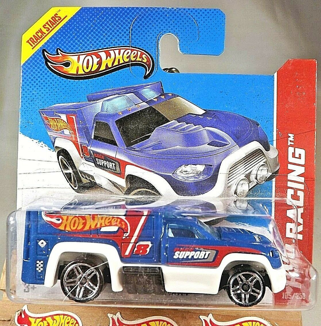 2013 Hot Wheels #105 HW Racing-HW Race Team RESCUE DUTY Blue Variant ...