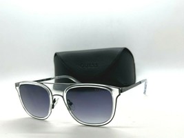 New Women Guess Sunglasses GU6981 01B BLACK/ Clear 54-21-150MM /CASE - $38.77