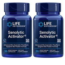 Life Extension 2XSenolytic Activator  Advanced Bio-Quercetin-Theaflavin Fisetin - $32.19