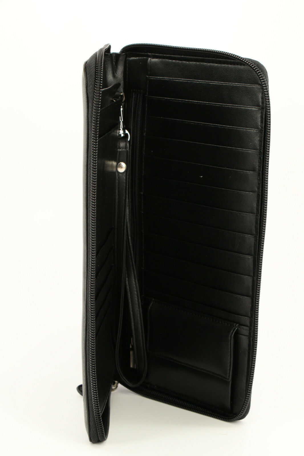 Sheep leather Ziparound Family Passport Credit Card Travel Document