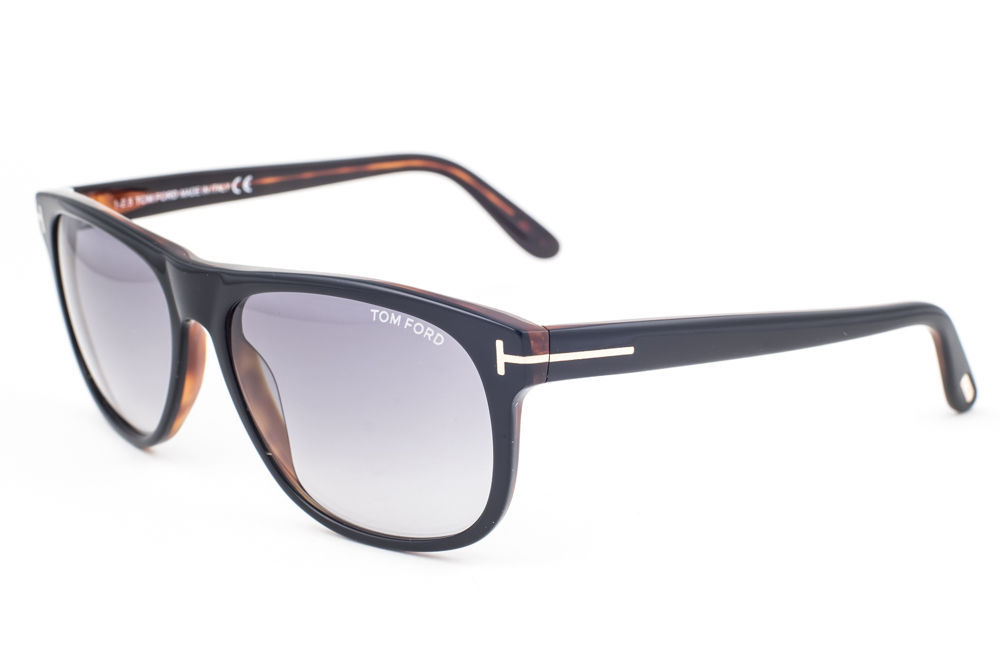 Tom Ford Olivier Black Havana / Gray Gradient Sunglasses TF236 05B