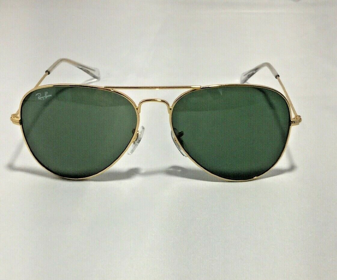 Ray Ban Rb3025 Aviator Classic L0205 Gold Framegreen Classic G 15 Lenses 58mm Sunglasses 